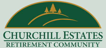 Churchill Estates Retirement Eugene Logo